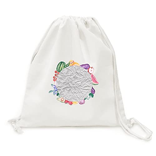 Sac en tissu pliable à sangle le modèle élégant blanc pur