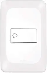 PULSADOR CAMPAINHA 2 AMPERES 250 VOLTS 4X2 - PIAL POP - LGX040