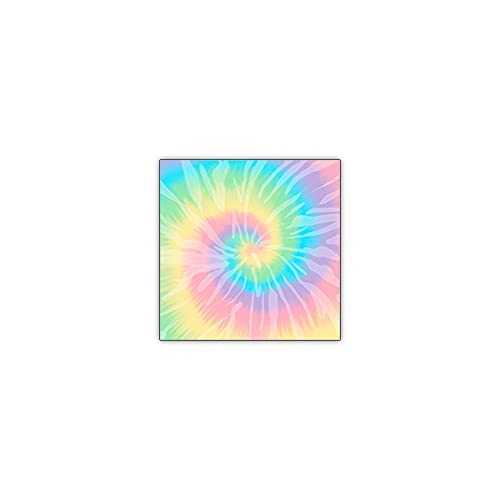 70 Personalized Waterproof Labels For Clothing (Tie Dye Theme) - No-Sew - Laundry Safe - Stick-On #TOP4