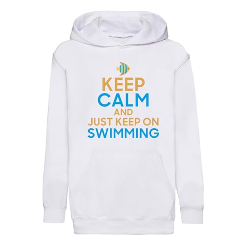 Sweat à capuche enfant Keep Calm premium, le vêtement de plongée et mer haute résistance