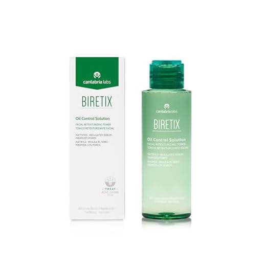 Cantabria Labs Biretix Oil Control Solution-Solucion matificante, reguladora del sebo y minimizadora de los poros, 100ml