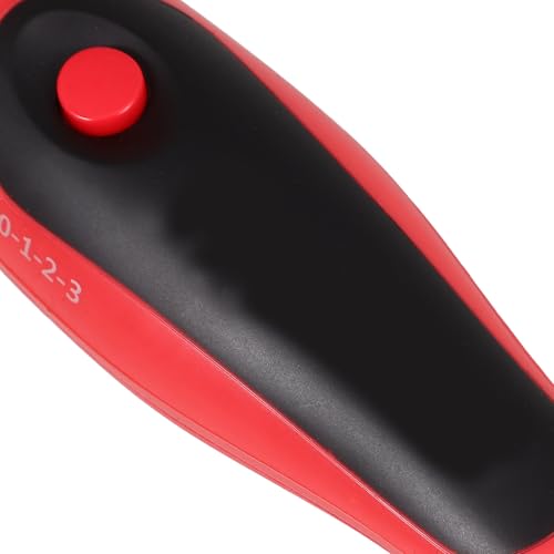 Silbato electrónico deportivo rojo con batería Beaupretty miniatura 3