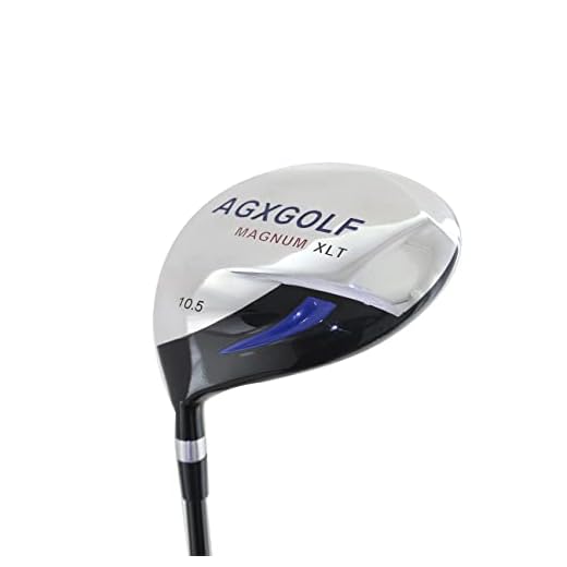 AGXGOLF Ladies Left Hand Petite Length (43 inch) Magnum 460cc 10.5 Degree Driver wLady Flex Graphite Shaft + Head Cover Made in USA!