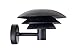 Produktbild Dyberg Larsen - Mattschwarz - DL20 - Wandlampe - Hergestellt aus mattschwarzem Edelstahl - Mattschwarz - Wandleuchte Aussen - 20W/G9 - Dänisches Design - Modern - Leicht