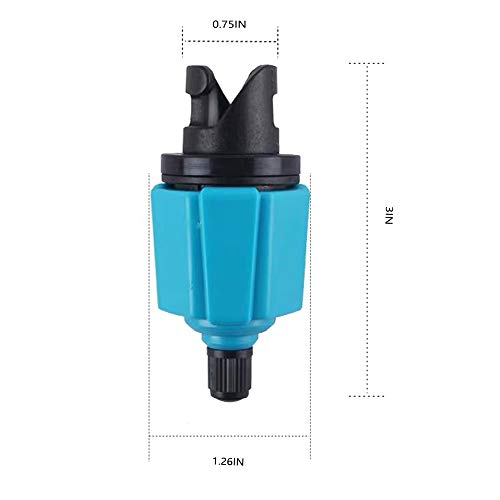 PeSandy Inflatable SUP Pump Adaptor Compressor Paddle Board Pump Adapter, SUP Valve Adapter