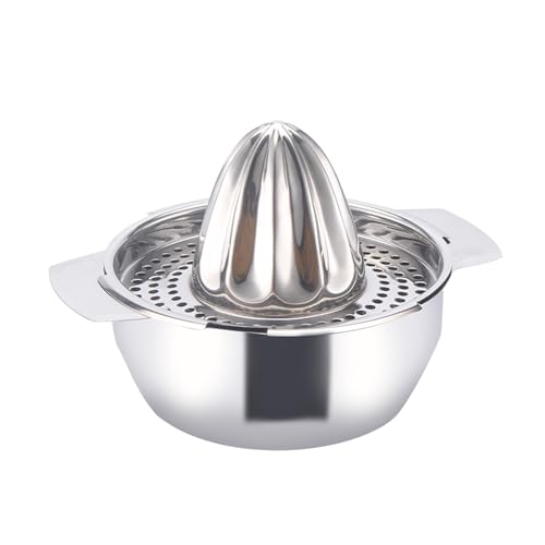 1 presse-agrumes manuel, en acier inoxydable, pour citrons, oranges et autres fruits, robuste, durable, passe au lave-vaisselle, presse-agrumes portable créatif manuel pour un usage domestique