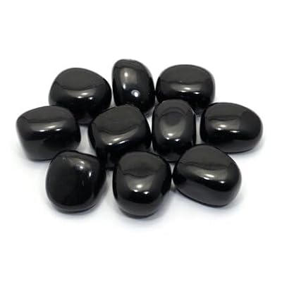 CrystalAge Piedra de ónix negro (20-25 mm), paquete de 5 | Ya disponible en tu tienda friki favorita! En mundofriki.es!