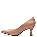Clarks Collection Women's Kataleyna Gem Pump, Warm Beige Leather, 8.5 Medium US