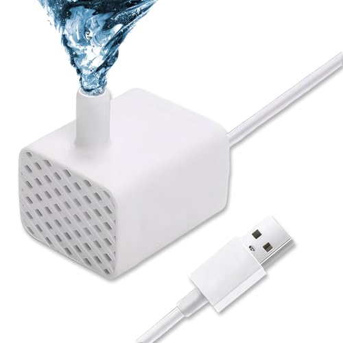 Water Pump for Pet Fountain Smart cat Water Fountain-White for HB-20020 inches Lifting)