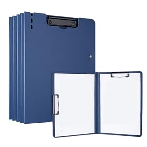 Zboravpix Schnellhefter A4 faltbar 5er-Pack Blau