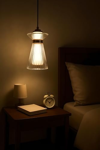 Image of FILLISKA Luxurious Hanging /Pendant Light. Warmwhite Light (Acrylic RoseGold-553)
