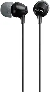 Sony MDREX15LP in-Ear Earbud Headphones, Black, Model Number: MDREX15LP/B asin的图片