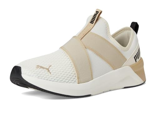 Image of PUMA Womens Softride Harli Slip Hybrid Skins Slip On Sneakers Shoes Casual - Off White