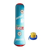 Harilla Borsa da punzonatrice per Bambini Borsa di Boxe Boxe Boxing Gonfiabile per allenare Il Taekwondo, Pompa Blu