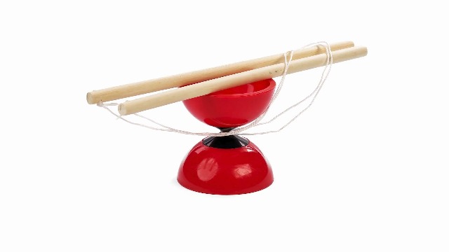 Juego Diabolo Diábolo Schildkröt Juego Completo Con Palos Y