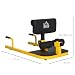 HOMCOM 3-en-1 Máquina Equipo de Sentadilla Ejercicios Abdominales Amarillo Imagen de HOMCOM 3-en-1 Máquina Equipo de Sentadilla Ejercicios Abdominales Amarillo