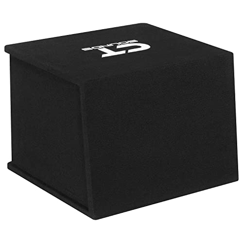 Image of CT Sounds Single 12 inch 1300W Loaded Tropo Series Ported Car Subwoofer Box - TROPO-1X12D2
