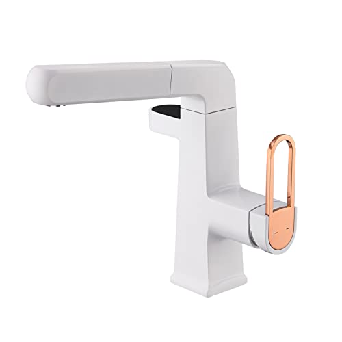 Robinet de lavabo extractible pour éviter les éclaboussures et brûlures