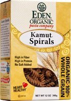 Eden Organic Pasta Kamut Spirals 12 OZ (Pack of 12)