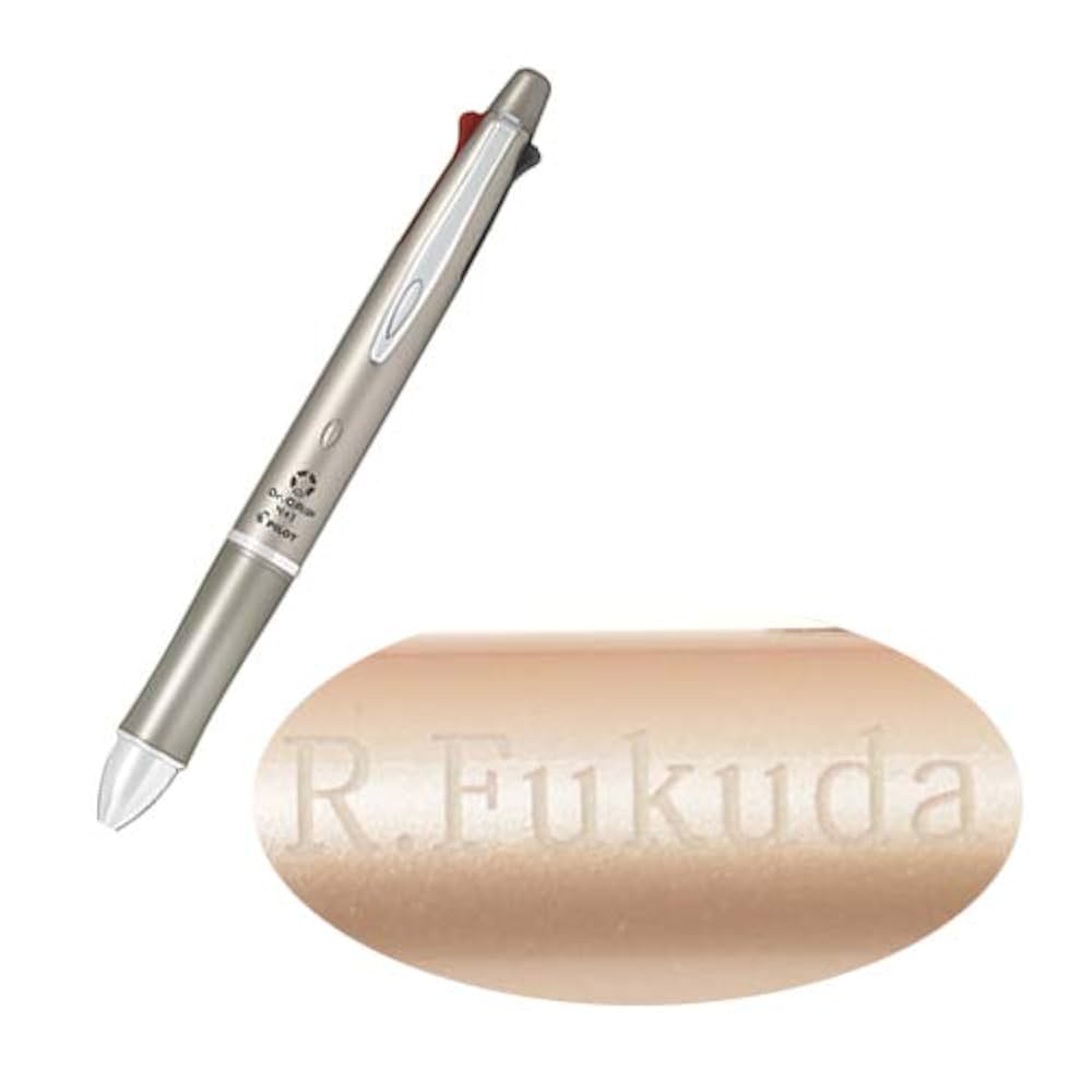 PILOT　パイロット Dr. GRIP 4+1 限定　パールホワイト×ゴールド Amazon | パイロット 多機能ボールペン ドクターグリップ4+1