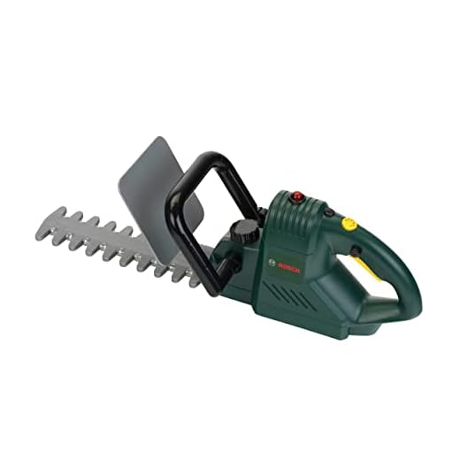 Theo Klein 8440 Bosch Hedge Trimmer I Battery-Powered Toy Hedge Trimmers with Light and Sound Functions I Dimensions: 41 cm x 13 cm x 12.5 cm I Toy for Children Aged 3 Years and up