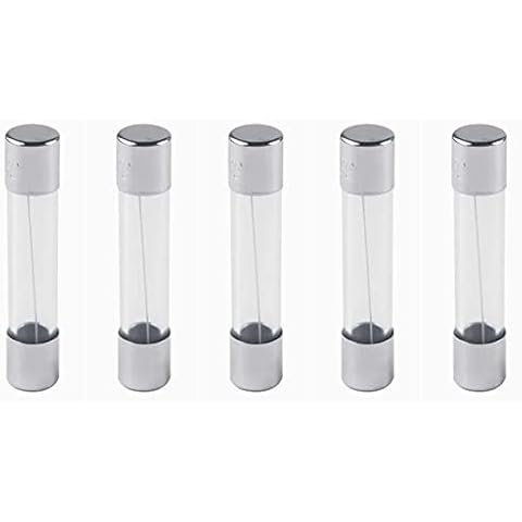 Bussmann AGC-25 AGC Series Fuse, Fast Acting, 25 Amp, 32V, Glass Tube, 1/4" x 1-1/4" (Pack of 5) Cover