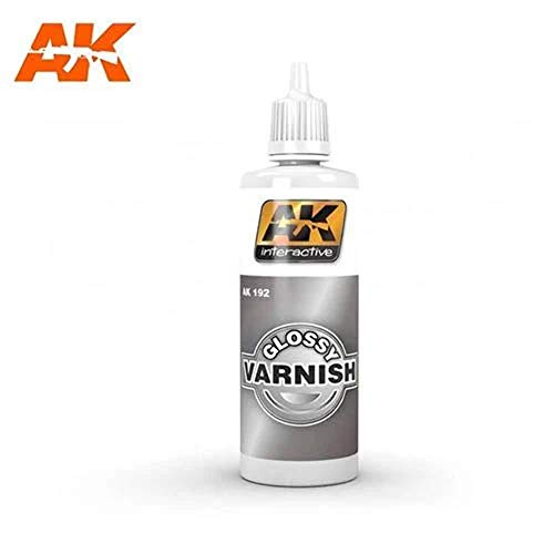 AK Interactive Glossy Acrylic Varnish (60mL Bottle)