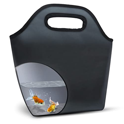 Gloppie Lunch Bags For Women Insulated Black Lunch Box For Men Leakproof Lunch Tote Small Cooler Bag Pu Leather Reusable Snack Bags Meal Prep Bag For Work Compact Lunch Pail Loncheras Para Mujer #TOP22