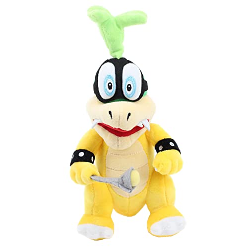 Laruokivi Cartoon koopaling Iggy Peluche bebé Bowser Jr Koopa muñeca de Relleno Suave 10 Pulgadas