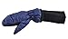 SnowStoppers Kid's Waterproof Stay On Winter Nylon Mittens Small / 1-3 Years Navy Blue
