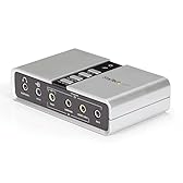 StarTech.com Scheda audio esterna adattatore audio USB 7.1 con audio digitale SPDIF