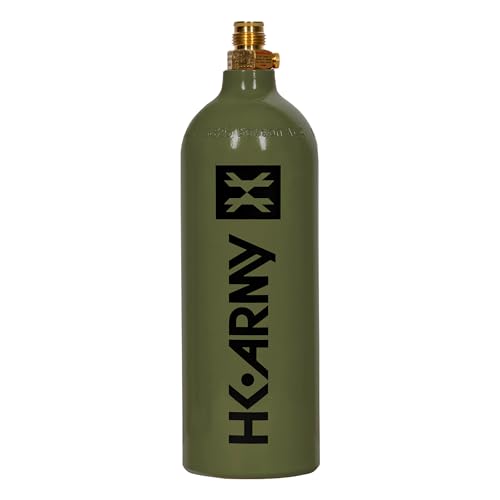 HK Army 20oz Aluminum CO2 Paintball Tank (Olive)