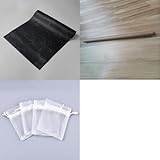 Facile à utiliser:Le tissu en cuir PU gaufré est disponible en grande taille., environ 0.1mm d'épaisseur, qui est facile à couper et peut être cousu à la main ou à la machine, pratique pour vous de couper en différents morceaux pour divers travaux de bricolage et de tapisserie