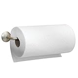 EINFACHE MONTAGE: Mit der mitgelieferten Halterung lässt sich der Küchenpapierhalter an Wand oder Schrank montieren. Die Montage erfolgt im Handumdrehen und ist kinderleicht.