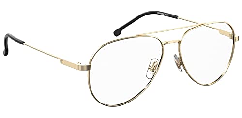 Image of Carrera 2020T Aviator Prescription Eyewear Frames, Gold Black, 53mm, 14mm