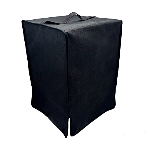 KOSTOO Cubierta protectora de nailon negro con aislamiento térmico integrado y lámina de aluminio resistente a altas temperaturas para fotón/fotón S/SparkMaker, etc-9.5x9.5x16 pulgadas Cover