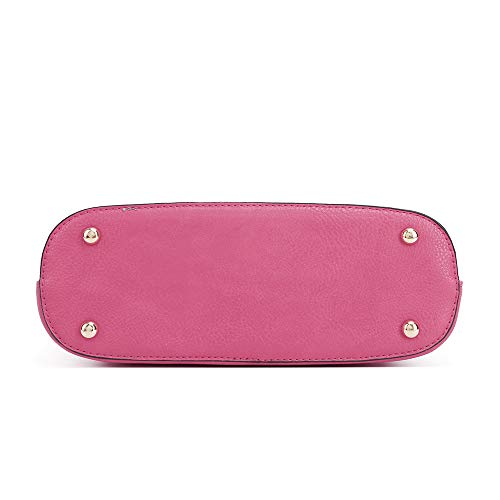 Image of SG SUGU Lunar Lightweight Medium Dome Crossbody Bag Shoulder Bag with Tassel | Zipper Pocket | Adjustable Strap