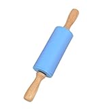 Antiadherente y fácil de limpiar: superficie de silicona lisa y plana, resistente a manchas y olores, la masa no se pega como los rodillos de plástico o madera. Solo tienes que lavarlo bajo el agua del grifo y secarlo al aire