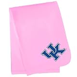 Future Tailgater Collegiate Licensed Baby Receiving Blanket (Pink, Kentucky Wildcats)