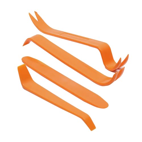 4 Pcs Auto Trim Removal Tool Set,Car Trim Removal Plastic Pry Tool Trim Removal Tool Kit,Auto Plastic Removal Pry Tools,Car Panel Dash Accessories Removal Tool Kit,for Interior Trim Panel Window Audio