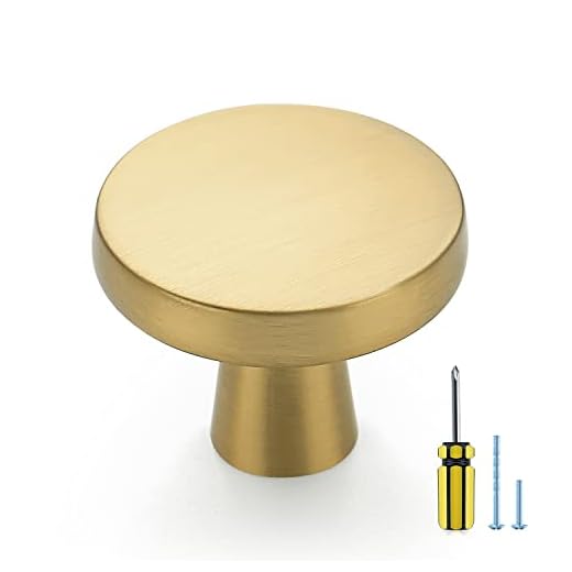 Ravinte 30 Pack Gold Cabinet Knobs