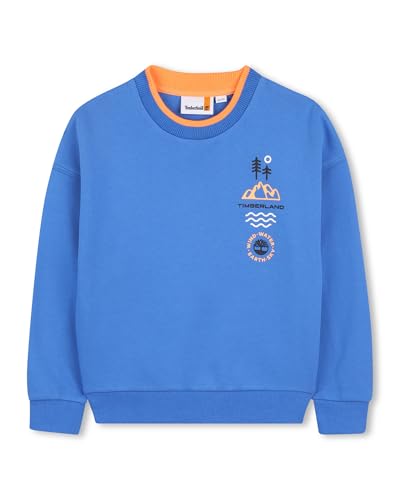 Sweatshirt Timberland enfant bleu chaud et résistant