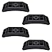 Kangnice 4Pcs Adjusted Dumbbell Stand Dumbbell Bracket Dumbbell Shelf for Gym Dumbbell Rack Dumbbell Weight Rack Dumbbell Holder Dumbbell Rack Stand Weight Storage Organizer Dumbbell Stand