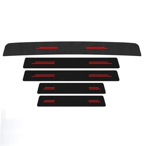 Protection seuil de porte Hyundai Ioniq et protection coffre autocollante anti-rayures 5 pièces