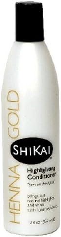 Shikai - Henna Gold Highlighting Conditioner, Brings Out Highlights & Shine, Adds Luxurious Body, Plant-Based Formula with Non-Coloring Henna (Fragrance, 12 Ounces)