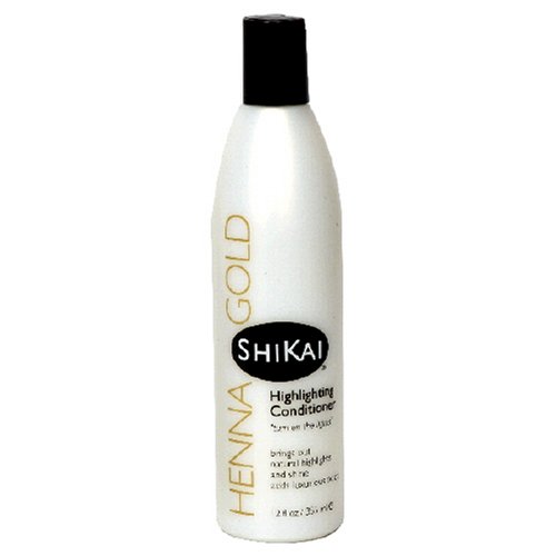 Shikai - Henna Gold Highlighting Conditioner, Brings Out Highlights & Shine, Adds Luxurious Body, Plant-Based Formula With Non-Coloring Henna (Fragrance, 12 Ounces) #TOP1