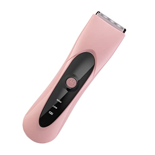 Toddmomy Rechargeable Electric Dog Clipper Grooming Kit Quiet Pet Hair Trimmer with Blades for Dogs Cats Rabbits Includes Guide Combs Oil Minimal Noise