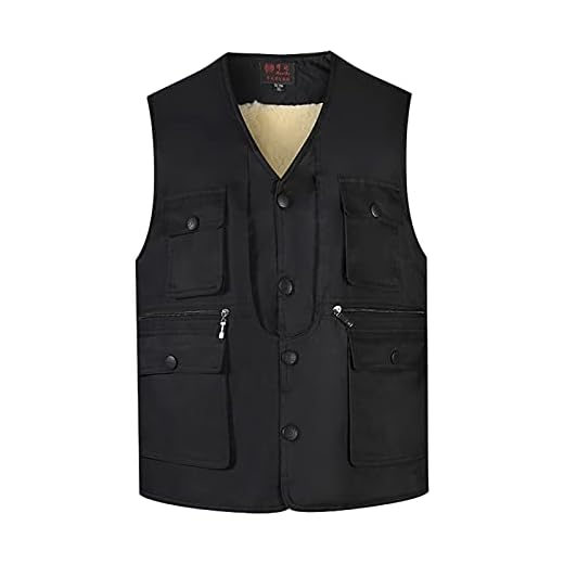Ytterkläder För Vadderade Herrar - Vinterfleeceväst Stor Storlek 5Xl Ärmlös Jacka, Tjock Varm Höstväst Multi Fickor Väst Fritidskläder, Army Green, Xxl