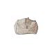 Creative Co-Op Woven Hemp Fiber Zip Pouch with Handle and Cotton Lining, Natural