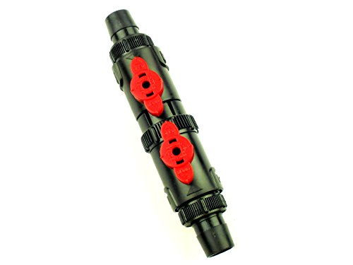 ダブルタップ コネクター 2種類から選べる 12/16mm 16/22mm 水槽 ホース ジョイント (16/22mm用)